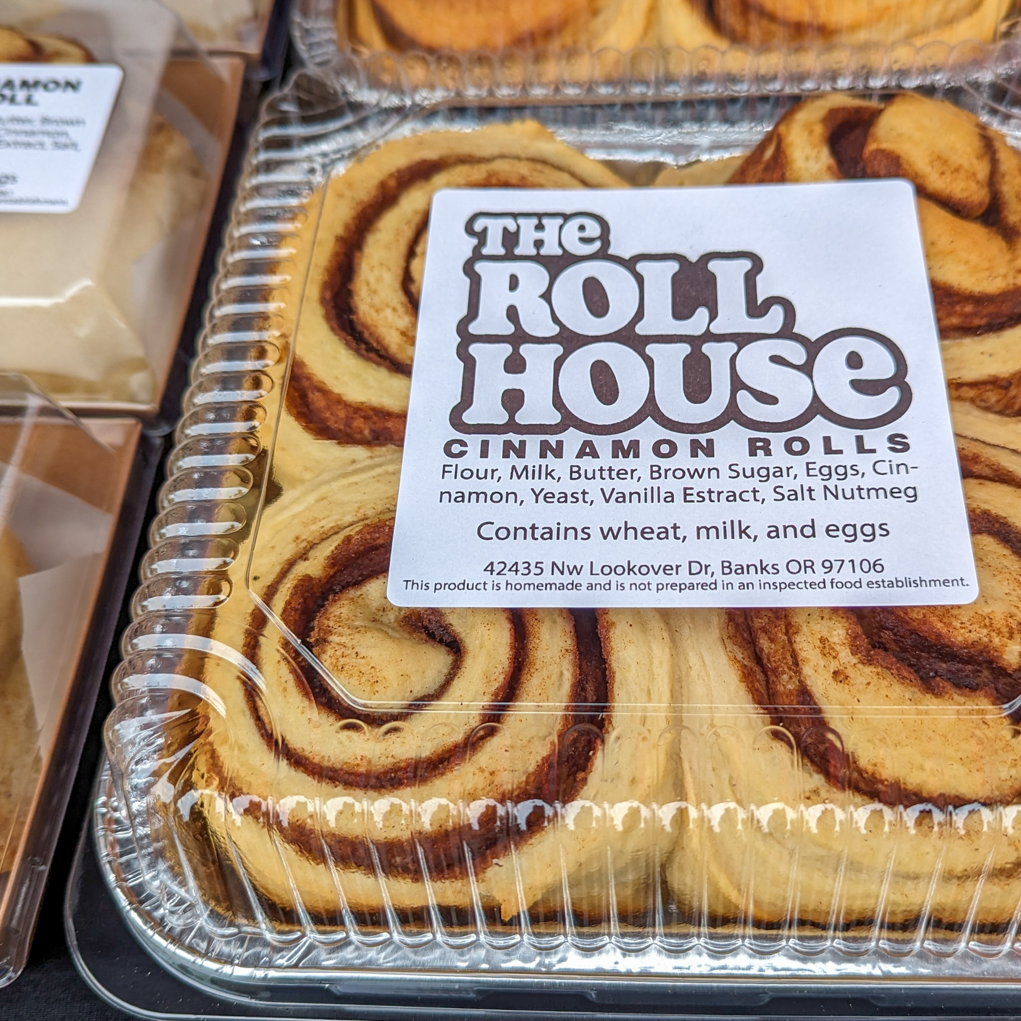Packaged Cinnamon Rolls